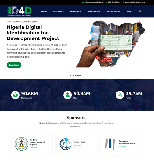 Nigeria Digital Identification for Development Project (NDID4D)